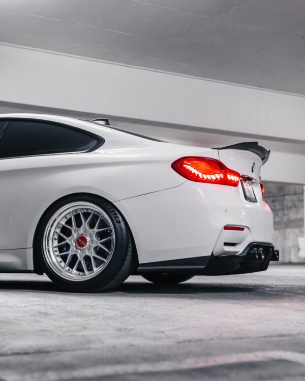 PSM Style High Kick Carbon Fiber Trunk Spoiler - BMW F82/F83 M4 - Image 4