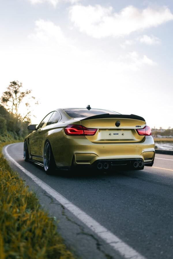 PSM Style High Kick Carbon Fiber Trunk Spoiler - BMW F82/F83 M4 - Image 7