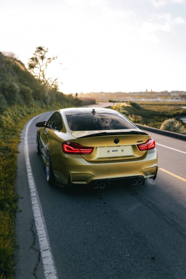 PSM Style High Kick Carbon Fiber Trunk Spoiler - BMW F82/F83 M4 - Image 9