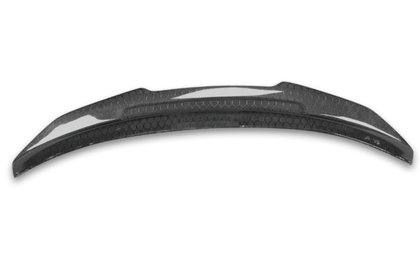 PSM Style High Kick Honeycomb Carbon Fiber Trunk Spoiler - BMW E90 / E92 / E93 M3 & 3 Series - Image 2