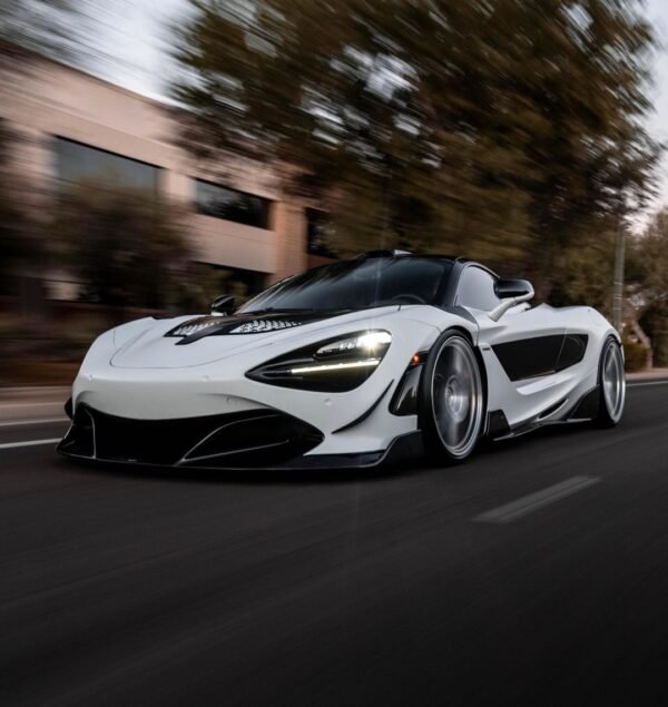 R Style Carbon Fiber Front Lip - McLaren 720S - Image 2
