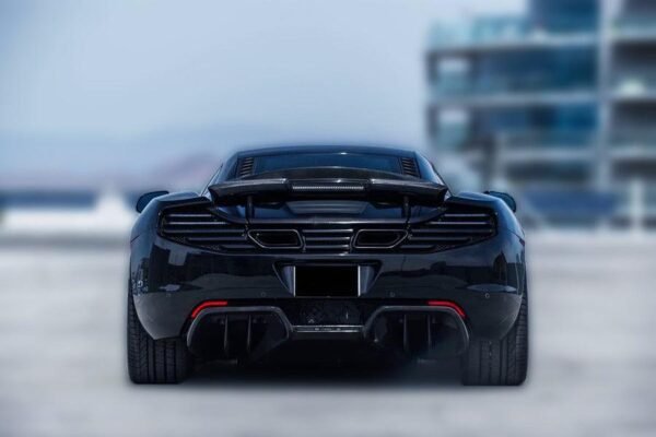 RZA Style Carbon Fiber Rear Diffuser - McLaren 650S & MP4-12C - Image 2