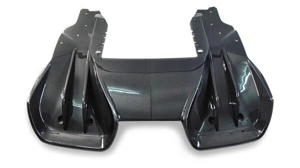 RZA Style Carbon Fiber Rear Diffuser - McLaren 650S & MP4-12C - Image 4
