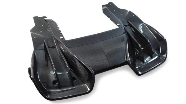 RZA Style Carbon Fiber Rear Diffuser - McLaren 650S & MP4-12C - Image 5