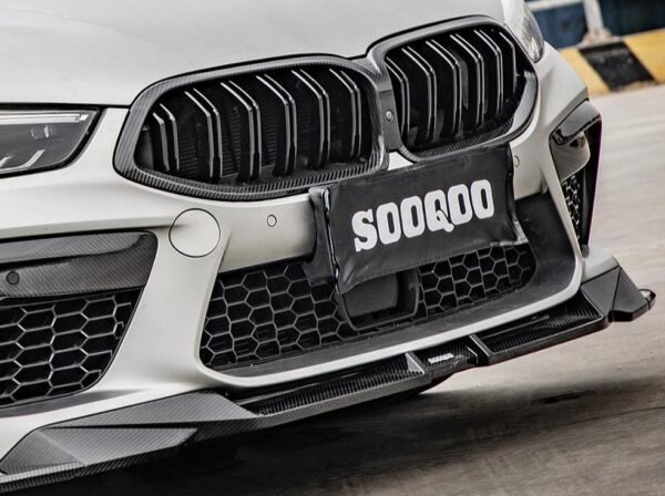 SQ Style Carbon Fiber Front Lip - BMW F91/F92/F93 M8 - Image 2