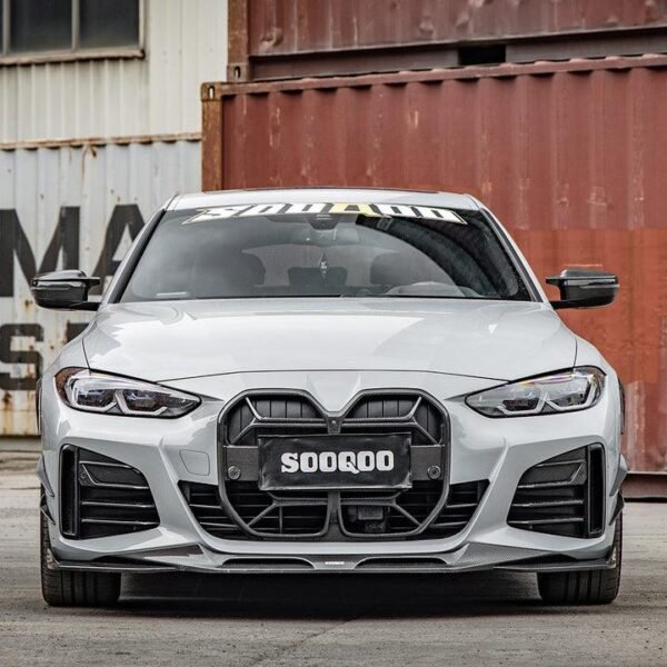 SQ Style Carbon Fiber Front Lip - BMW G26 4 Series & i4 - Image 2