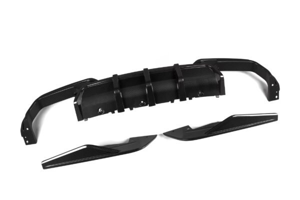 SQ Style Carbon Fiber Rear Diffuser - BMW F91/F92/F93 M8 - Image 7