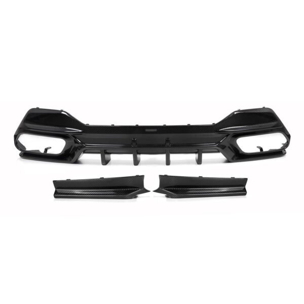 SQ Style Carbon Fiber Rear Diffuser - BMW G16 8 Series - Image 2