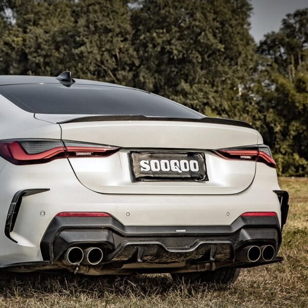 SQ Style Carbon Fiber Rear Diffuser - BMW G22/G23 4 Series - Image 5