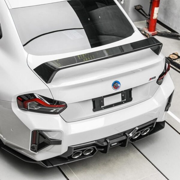SQ Style Carbon Fiber Rear Diffuser - BMW G87 M2 - Image 2