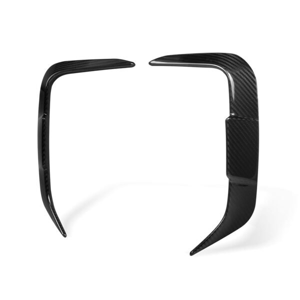 SQ Style Carbon Fiber Rear Side Canards - BMW F97 X3M LCI - Image 3