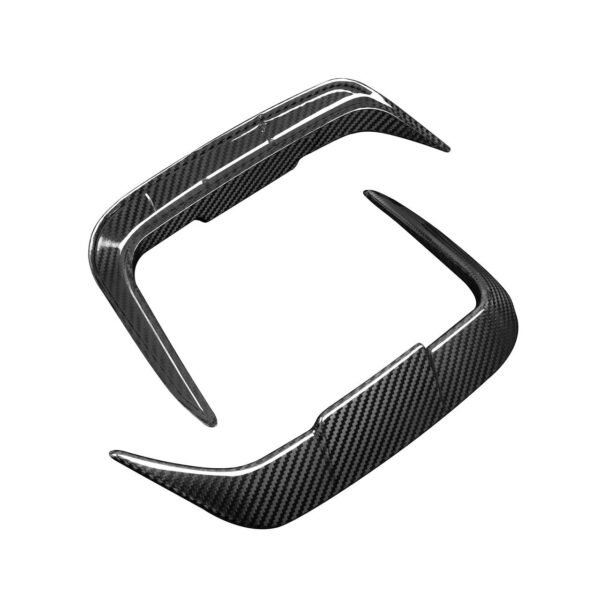 SQ Style Carbon Fiber Rear Side Canards - BMW F97 X3M LCI - Image 6