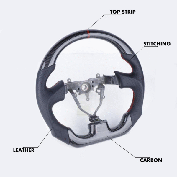 Subaru Impreza WRX Style - Full Custom Steering Wheel - Image 2