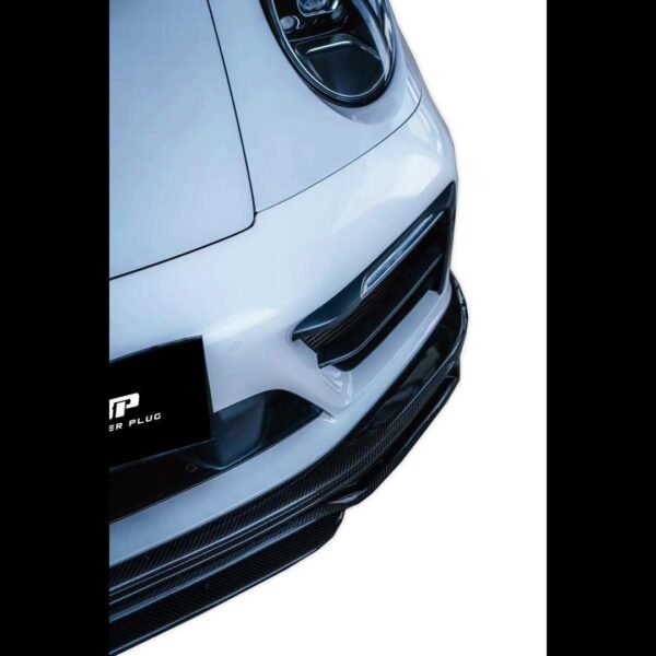 TA Style Carbon Fiber Front Lip - Porsche 992.1 911 Carrera & Carrera S - Image 2