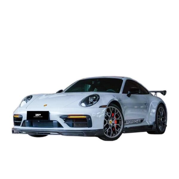TA Style Carbon Fiber Front Lip - Porsche 992.1 911 Carrera & Carrera S - Image 3