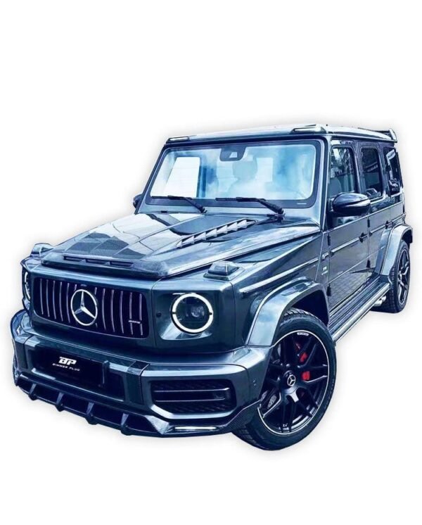 TC Style Carbon Fiber Front Bumper Trim - G Wagon W464 G350 & G500 & G63 - Image 4