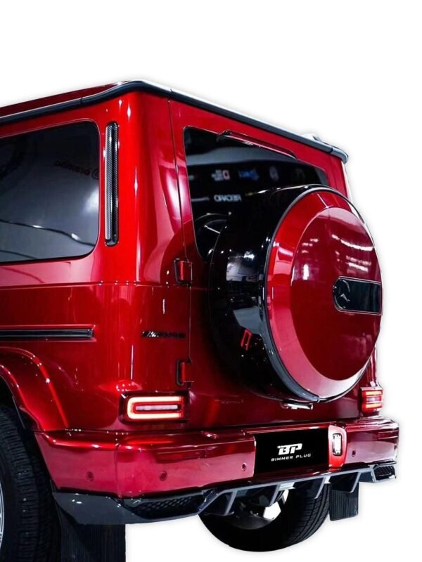 TC Style Carbon Fiber Rear Diffuser - G Wagon W464 G350 & G500 & G63 - Image 2