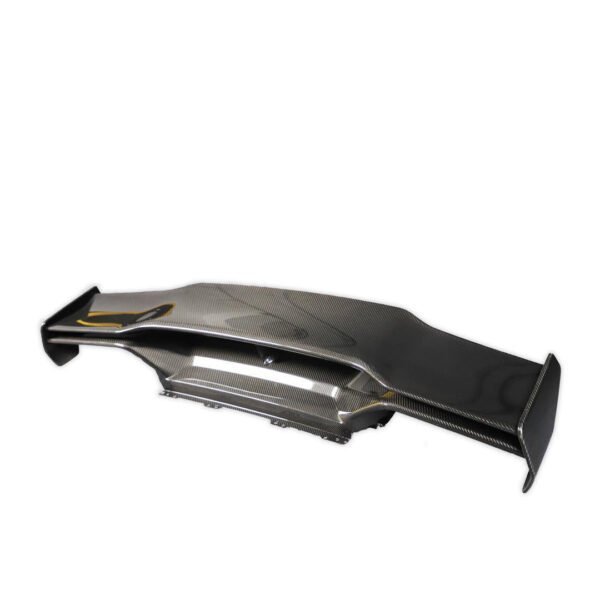 TS Style Carbon Fiber-Rear Spoiler - Nissan GT-R R35 - Image 10