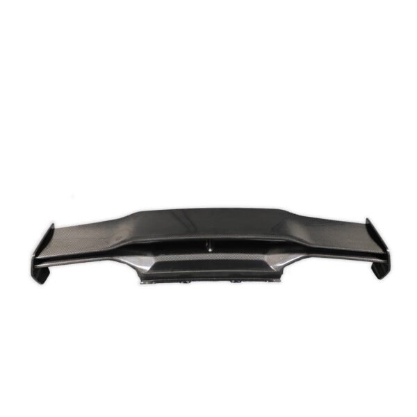 TS Style Carbon Fiber-Rear Spoiler - Nissan GT-R R35 - Image 9