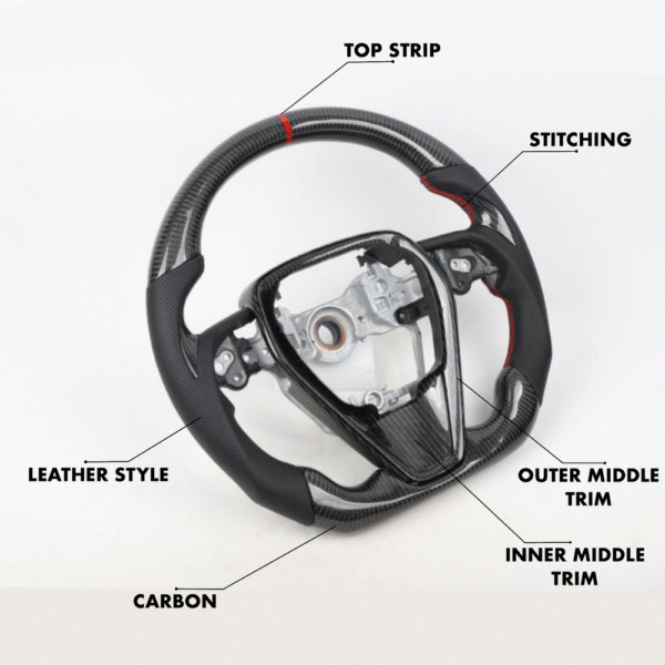 Toyota Camry Style - Full Custom Steering Wheel - Image 2