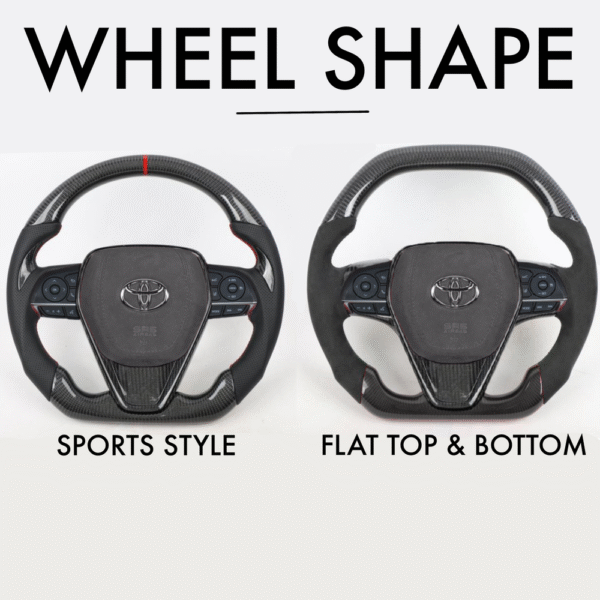 Toyota Camry Style - Full Custom Steering Wheel - Image 3