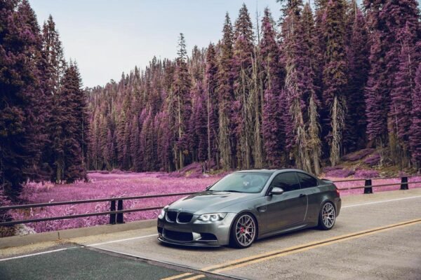 V Style Carbon Fiber Front Lip - BMW E90 / E92 / E93 M3 - Image 3