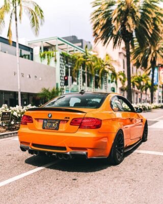 V Style Carbon Fiber Rear Diffuser - BMW E92 / E93 M3