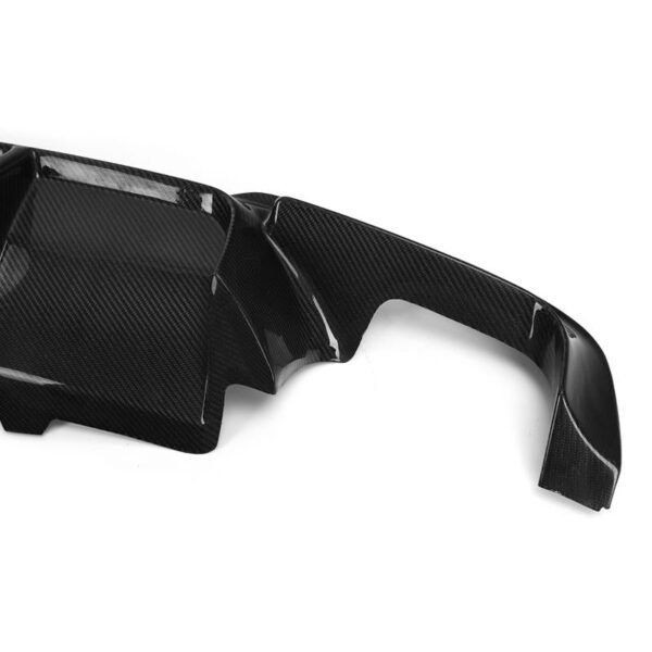 V Style Carbon Fiber Rear Diffuser - BMW F10 M5 - Image 3