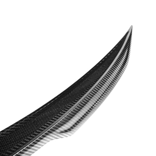 X Style Carbon Fiber Trunk Spoiler - Mercedes Benz W205 C Class - Image 5